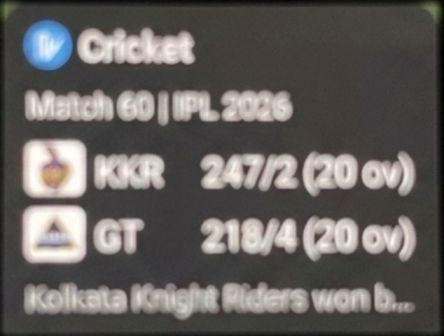 Live Score